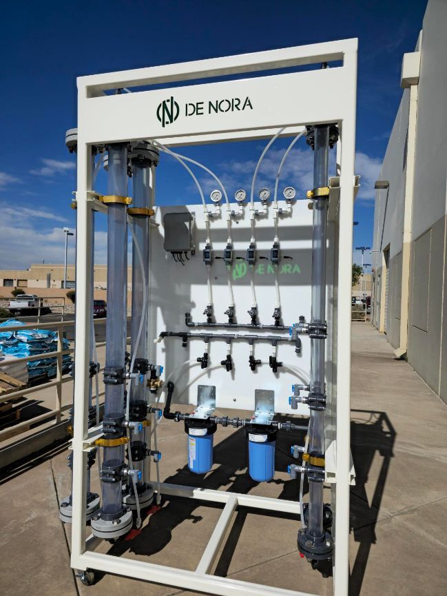 SORB by De Nora, pfas pilot pfas removal