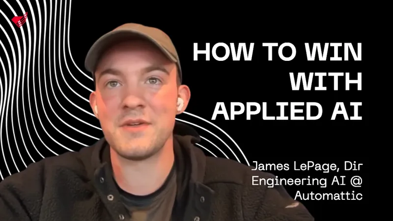 Applied AI vs Foundation Models: Know Where You Win