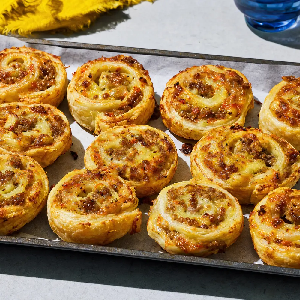 Sausage Roll Scrolls – finished dish