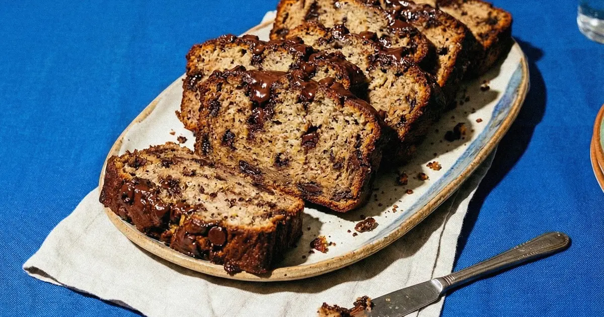 Choc-Chip Banana Bread Recipe | Easy Banana Bread