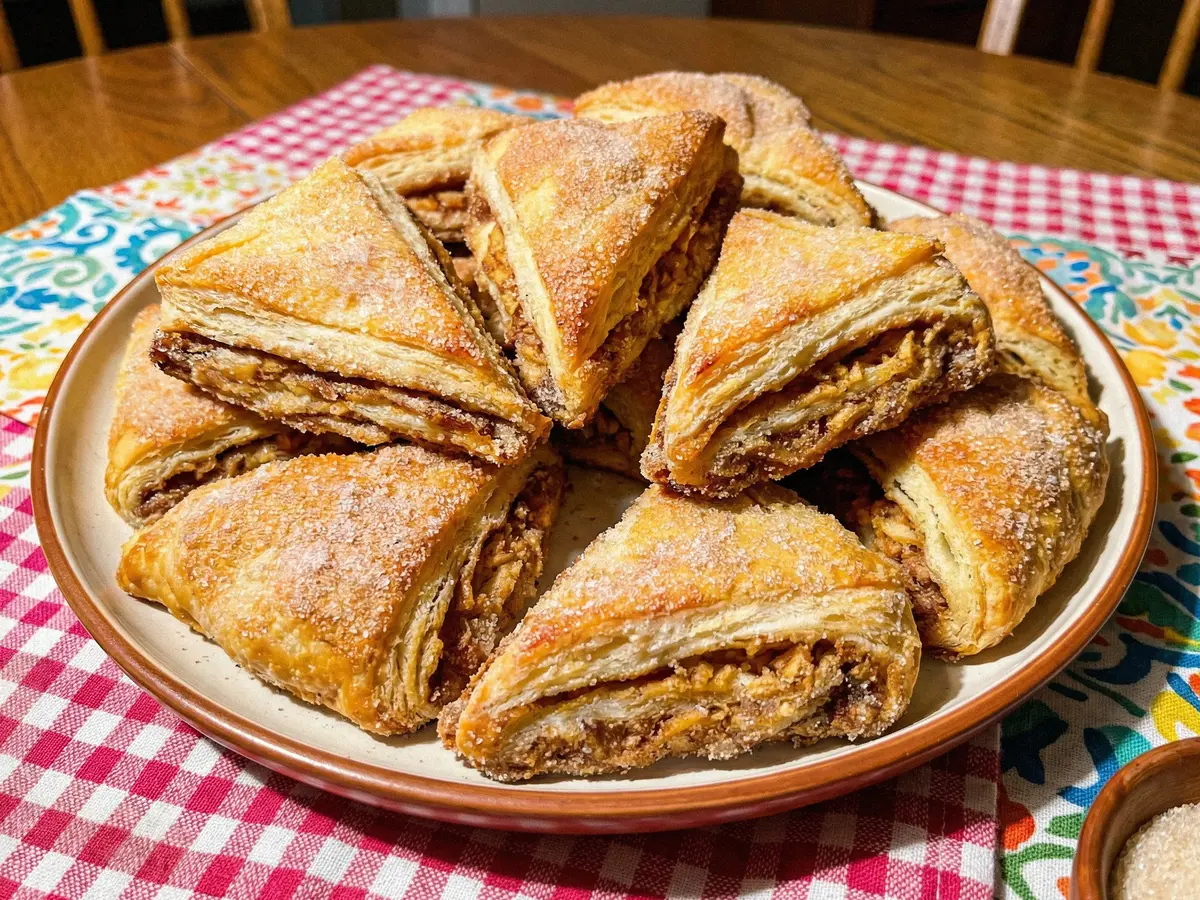 Apple Cinnamon Triangles – finished dish