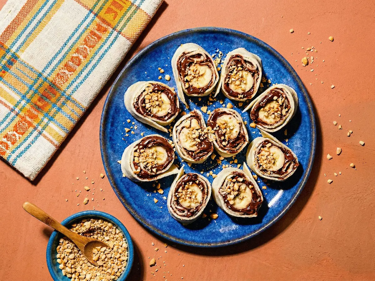 Dessert Sushi – finished dish