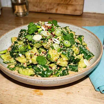 CUCUMBER
SESAME
SALAD