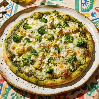 GREEN
GODDESS
PIZZA