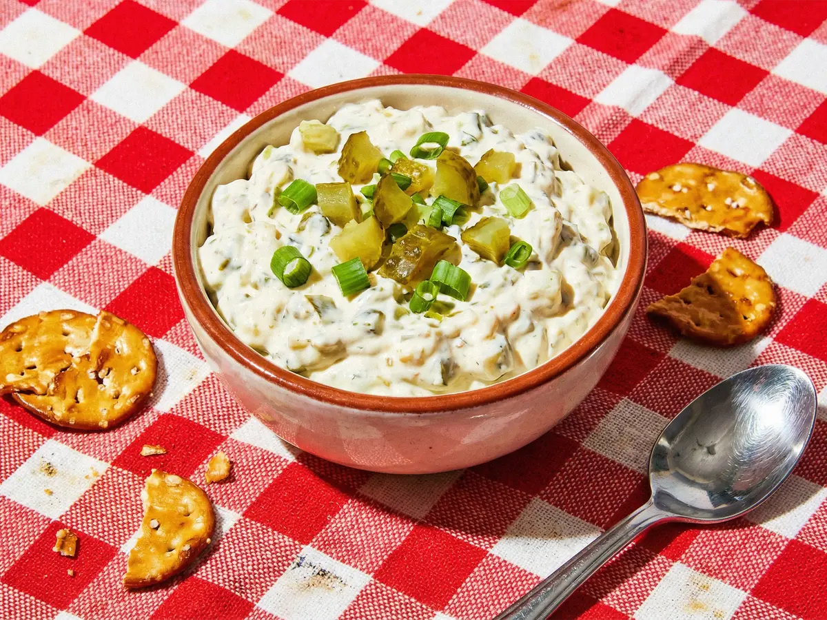 Pickle Dip – finished dish