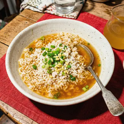 BROTHY
RICE