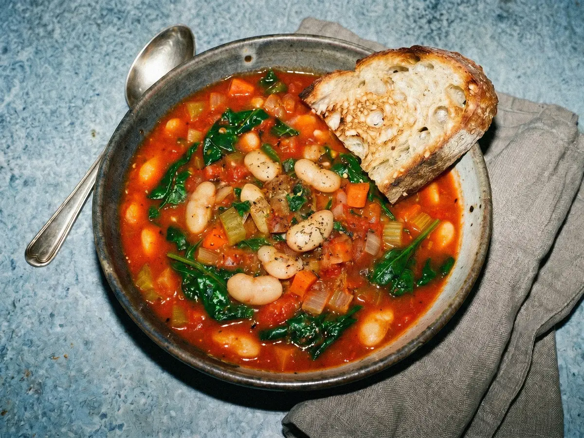 Butter Bean Stew – finished dish