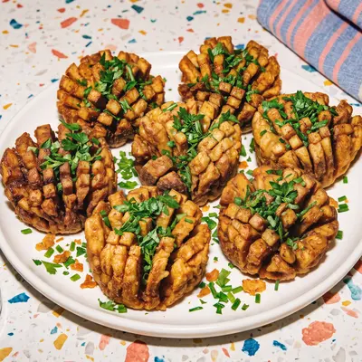 CRISPY
POTATO
POMPOMS