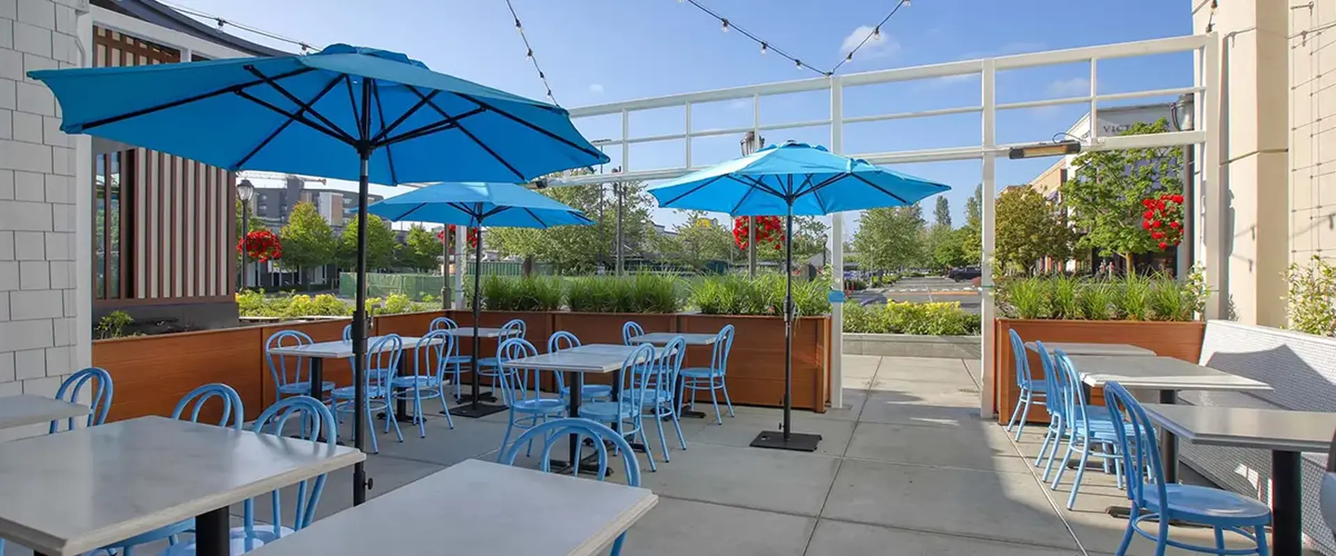 University Village patio