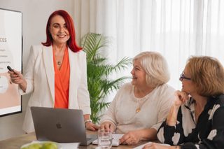 Marion training session with Harbour Day Spa founders