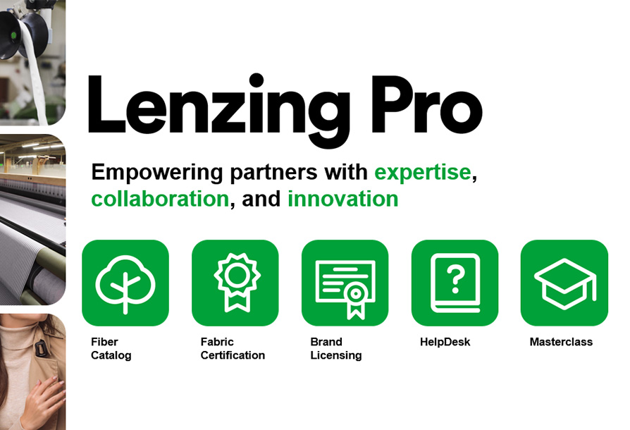Contact our expert team via Lenzing Pro – our digital customer portal