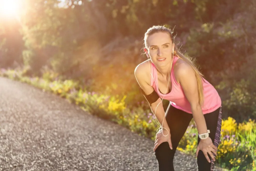 donna prima di correre a digiuno
