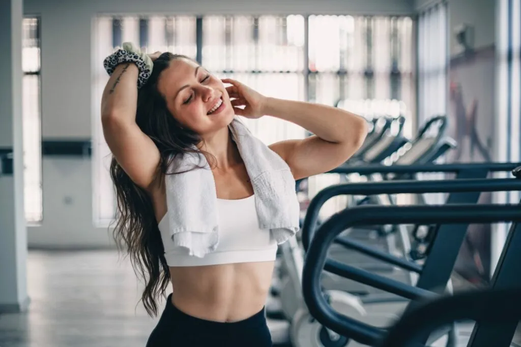 stretching post workout