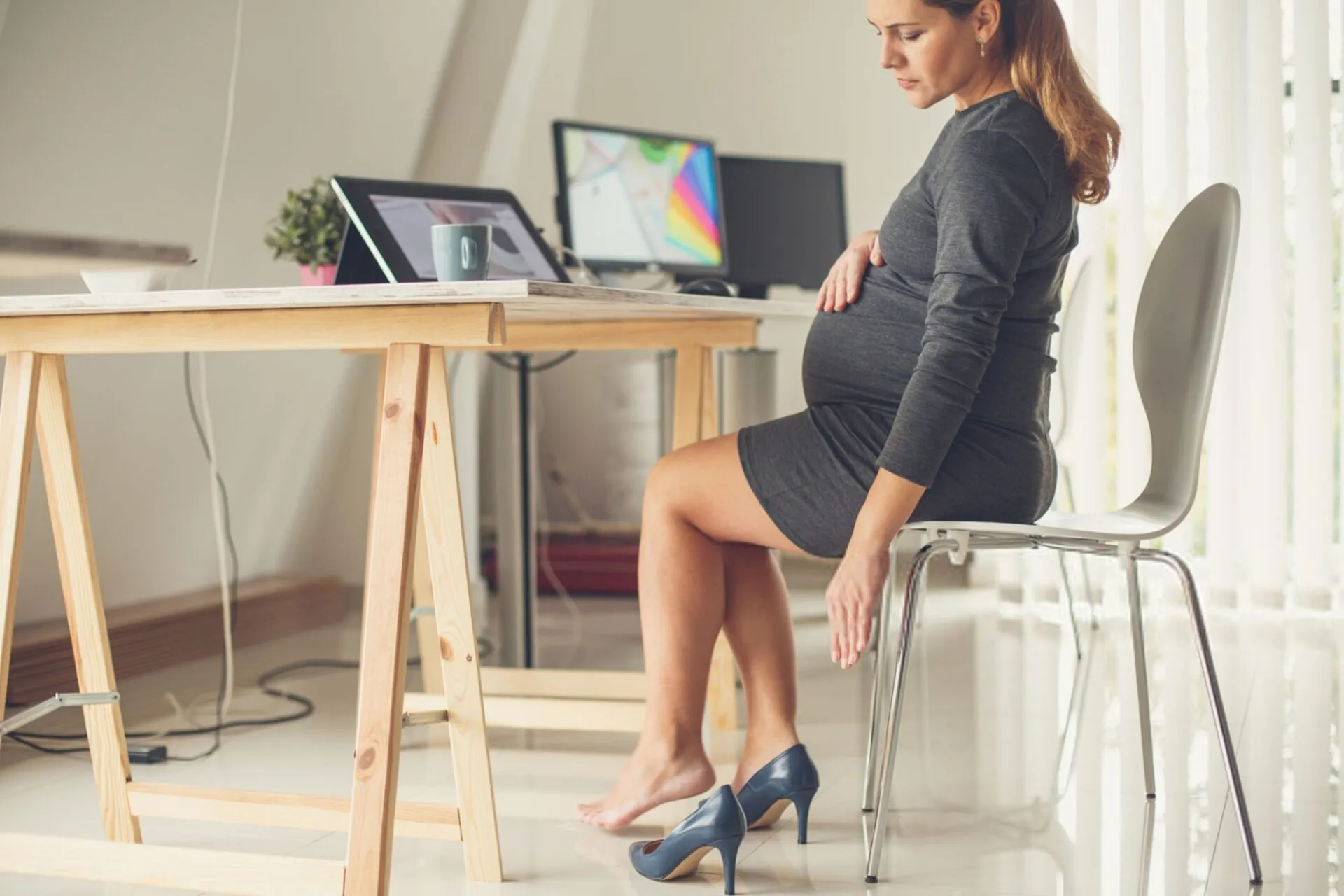 gambe gonfie in gravidanza