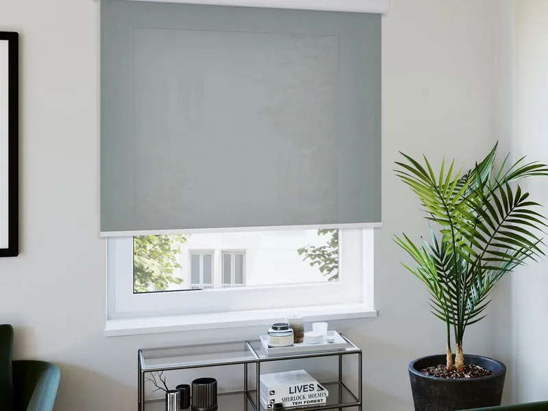 Transparentes Kassettenrollo