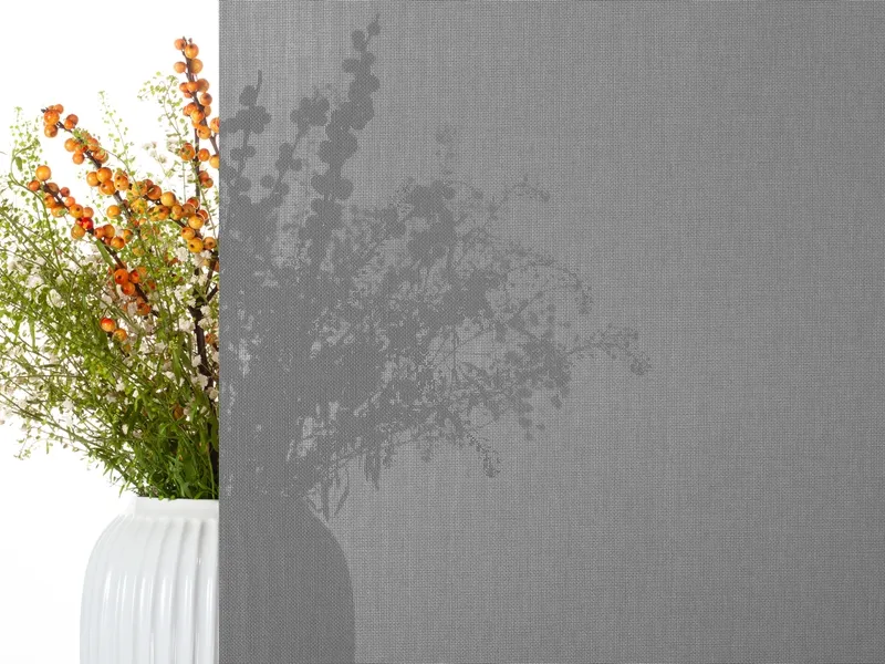 Transparentes Rollo in anthrazit