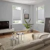 Plissees im Wohnzimmer