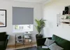 Verdunkelungsrollo im Wohnzimmer