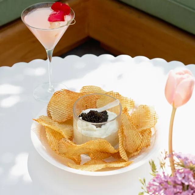 Plat du restaurant Le Vaux Rooftop à New York