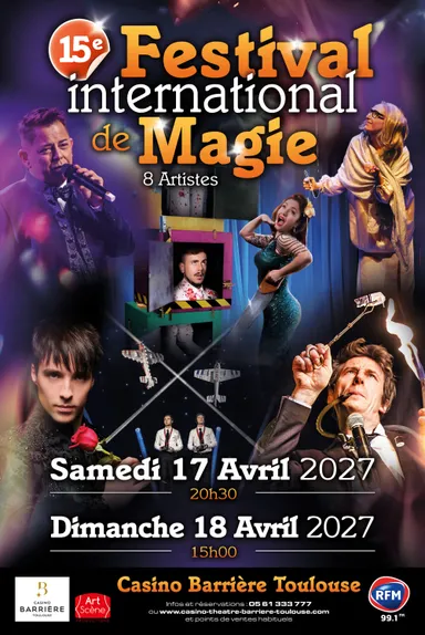 Festival de Magie au Casino Barrière Toulouse