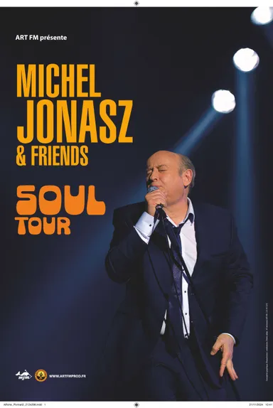 Affiche du concert de Michel Jonasz - Soul tour
