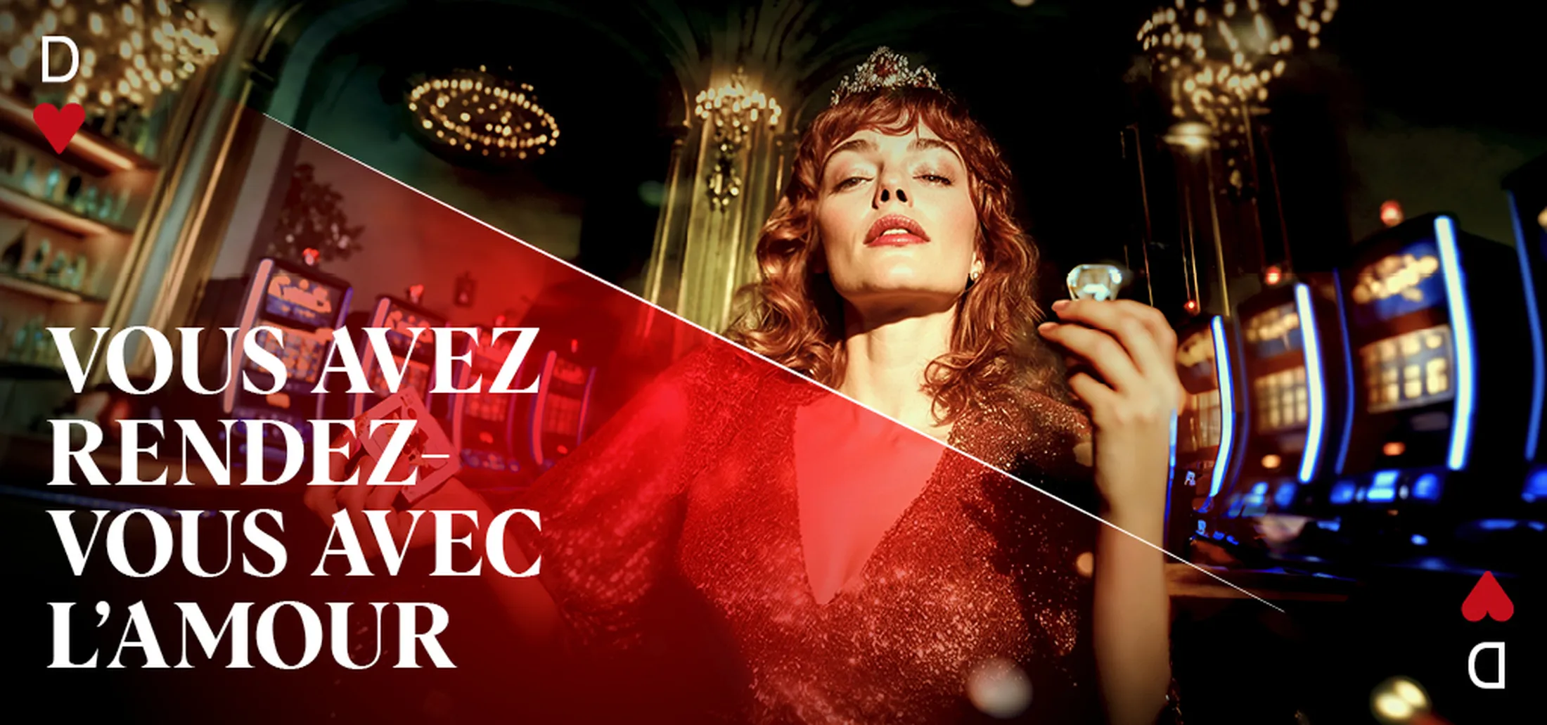 Saint-Valentin dans les casinos Barrière