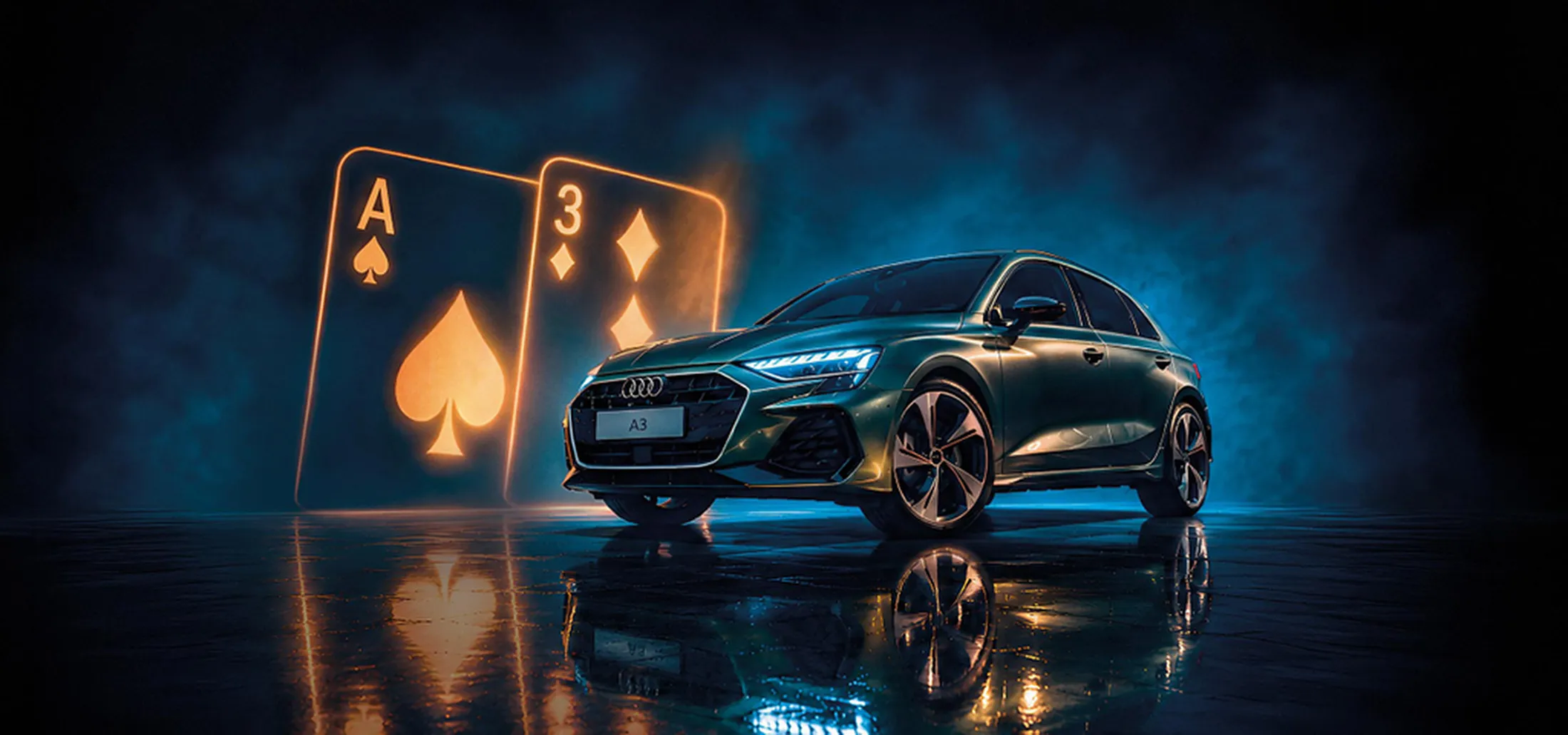 Du 1er octobre au vendredi 13 novembre 2026, 1 AUDI A3 d'une valeur de 35.300€ à gagner dans votre casino Barrière