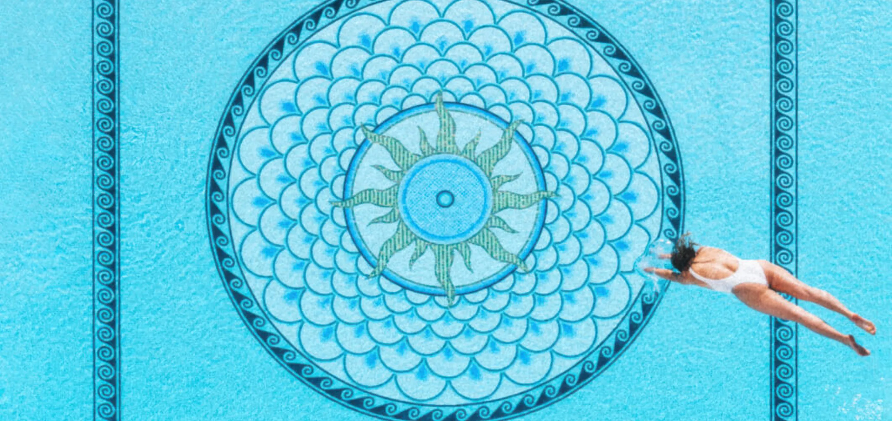 Cannes, piscine du Majestic