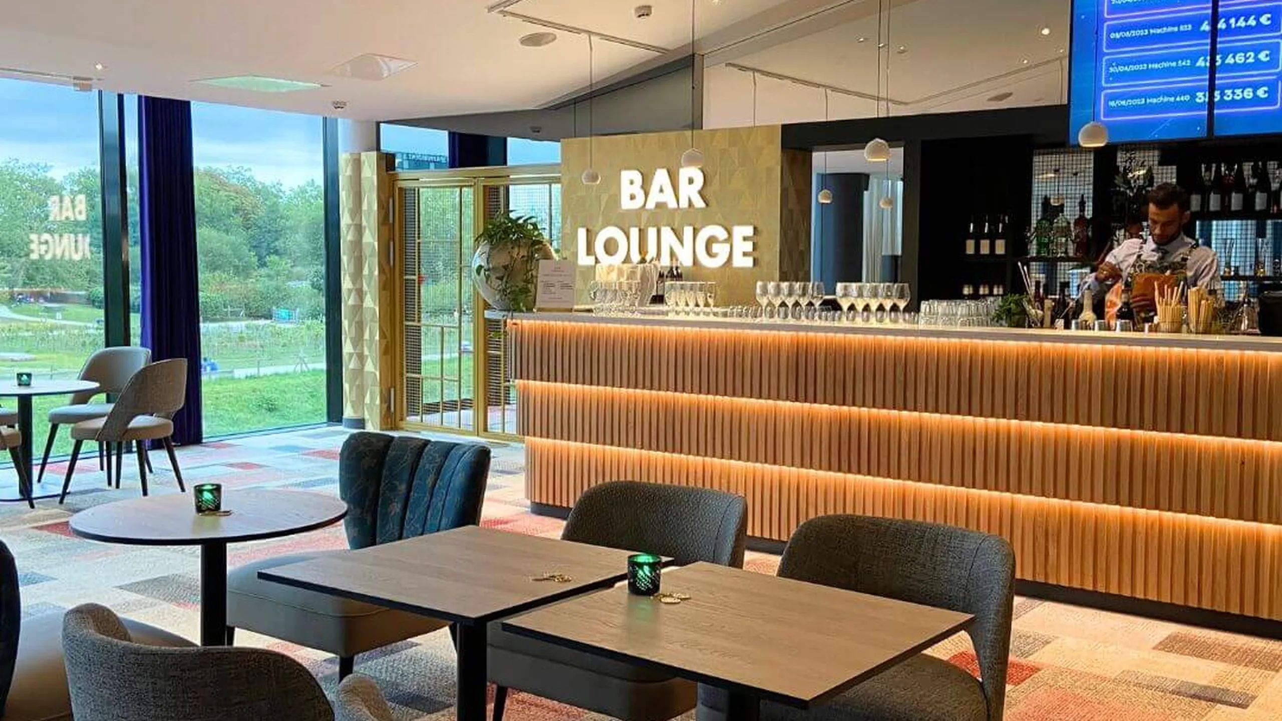 Bar Lounge à l'hôtel Barrière Lille