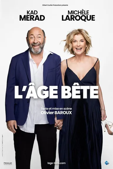 Michèle Laroque et Kad Merad, spectacle L'âge bête