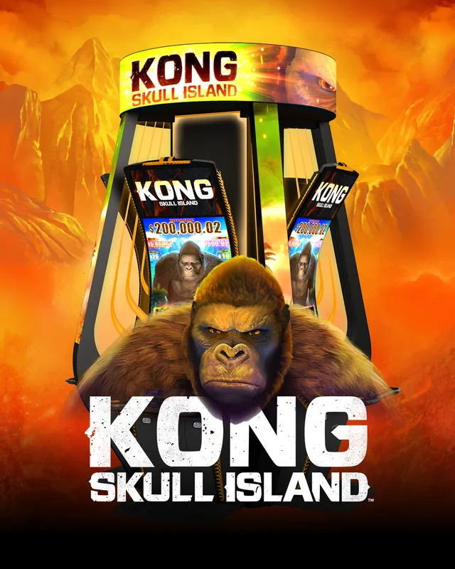 Nouvelle machines à sous Kong Skull Island dans les casinos Barrière