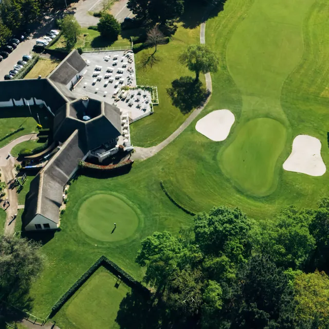 Restaurant du club house International Barrière La Baule, vue du cial