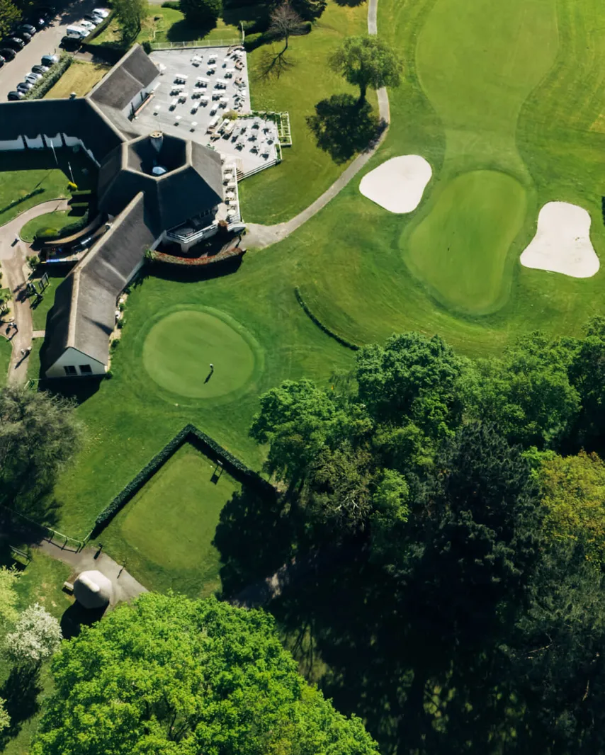 Golf La Baule vue du ciel