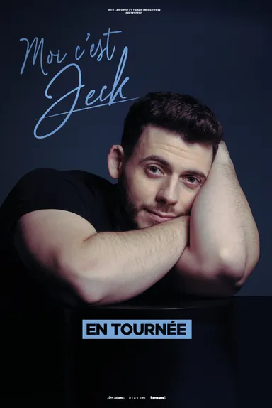 Affiche du concert de Jeck - Moi c'est Jeck