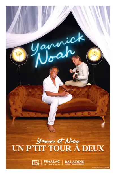 Yannick Noah et Nico - Affiche un p'tit tour à deux
