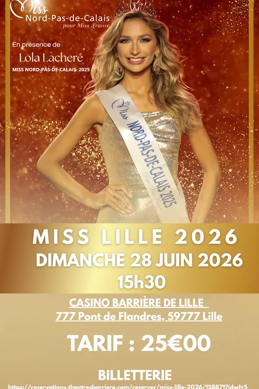 ELECTION MISS LILLE 2026