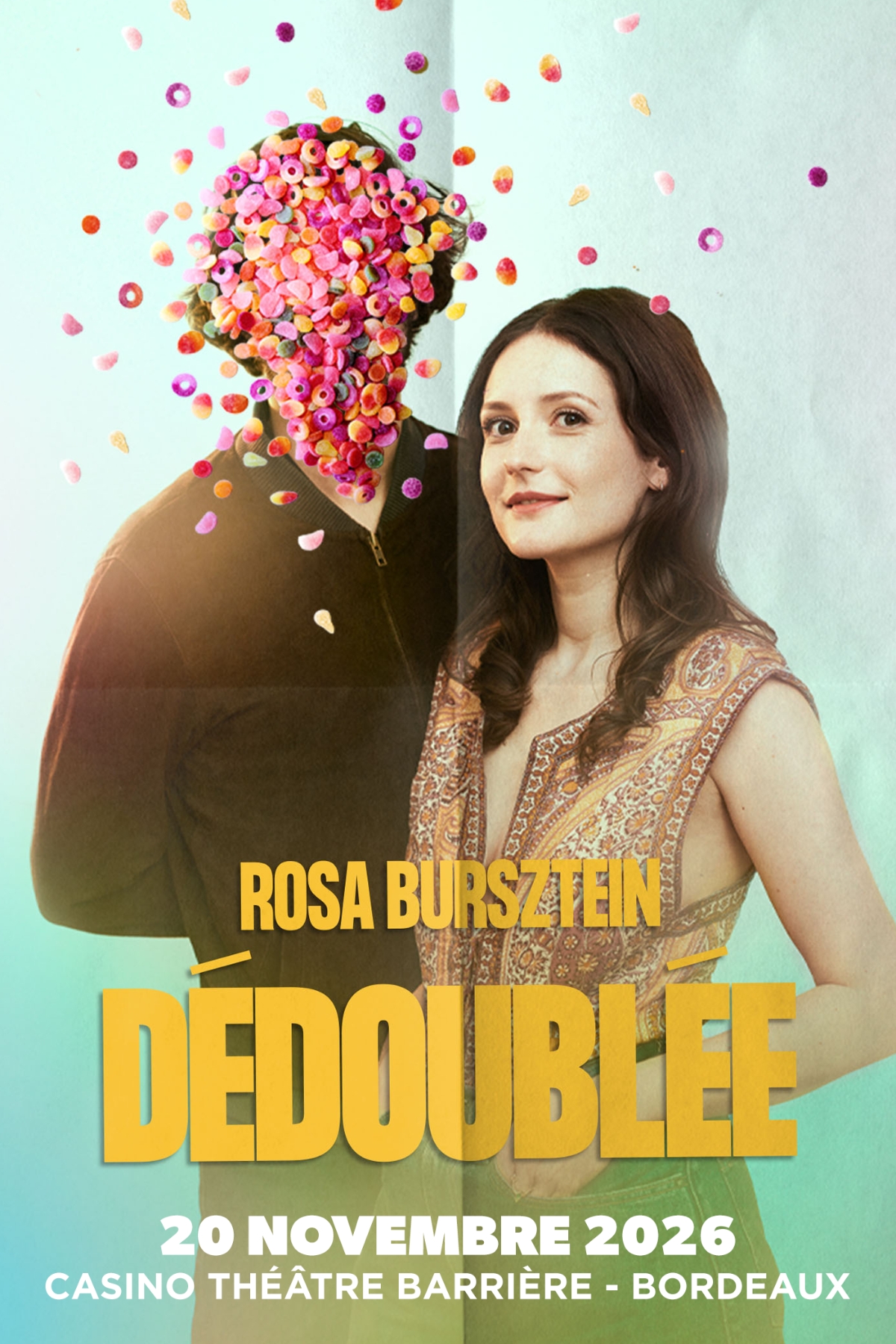 Affiche Rosa Bursztein en concert au Casino Barrière Bordeaux