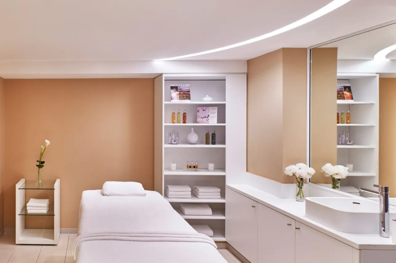 Cabine solo du spa du resort barriere lille