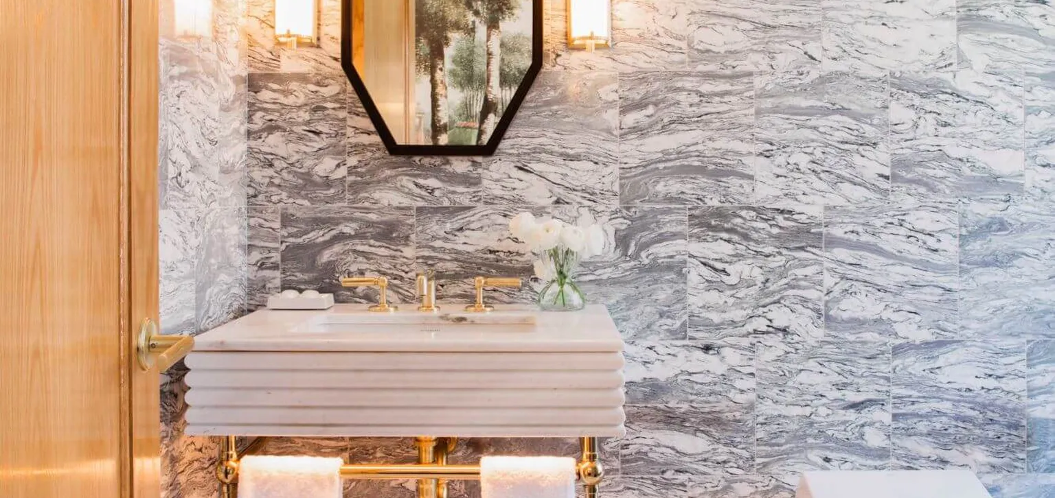 Espace toilettes du Fouquet's Penthouse de l'hôtel Fouquet's New York