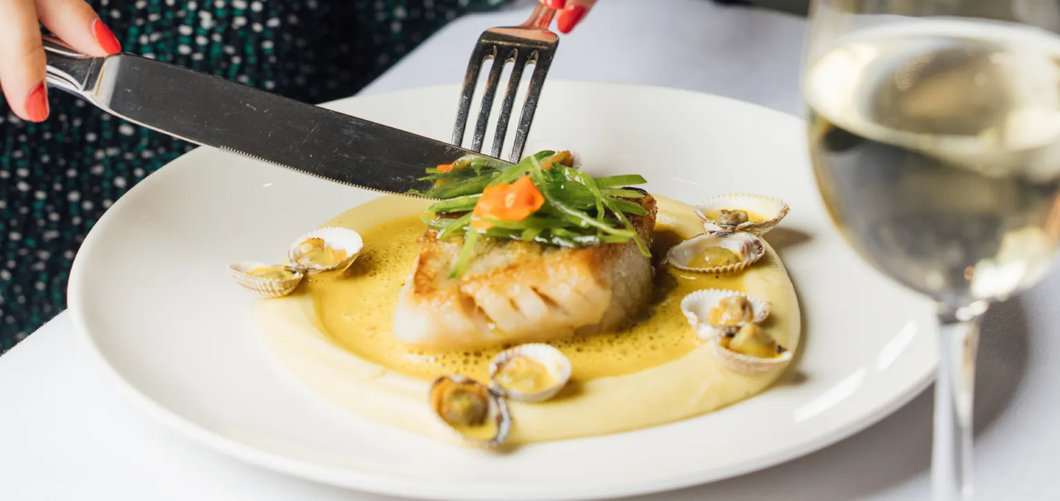 Plats du restaurant Le Lassay