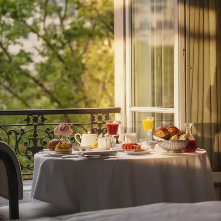 Junior Suite Prestige Champs-Elysées : Petit-déjeuner - Palace Fouquet's Paris
