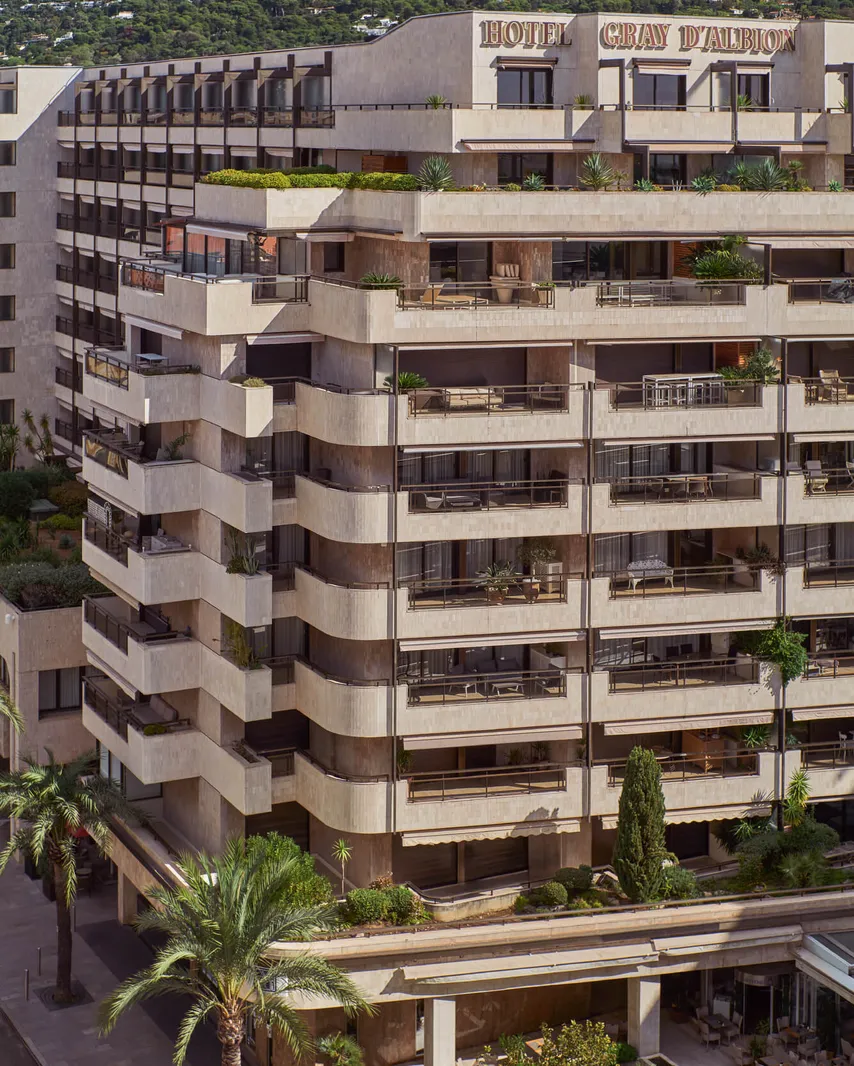 façade Gray d'Albion