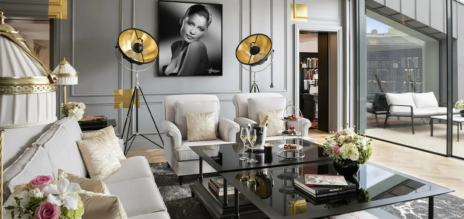 Salon de la Suite Hartcourt Paris au Fouquet's Paris