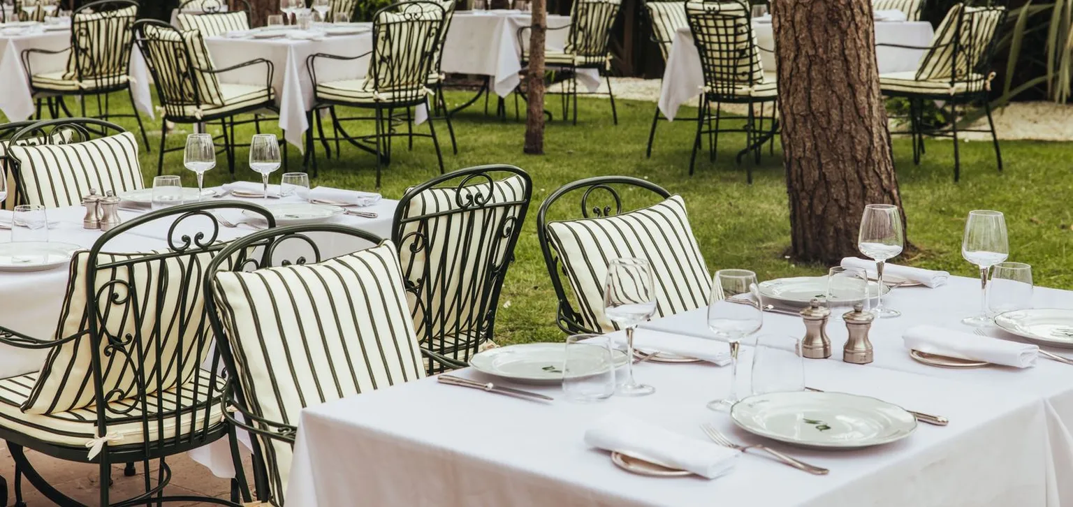 Table du restaurant Le Pavillon La Baule