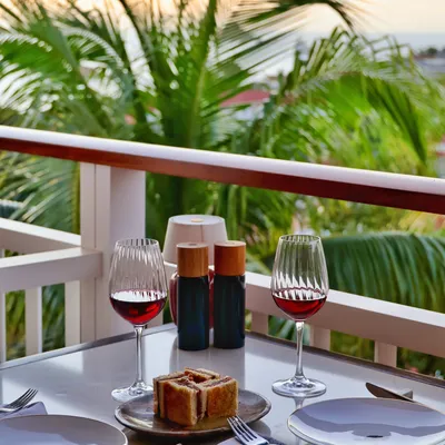 La carte du dîner Fouquet's Saint-Barth