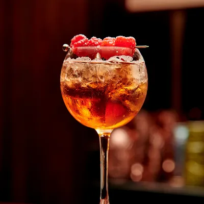 Cocktail au bar l'Etrier