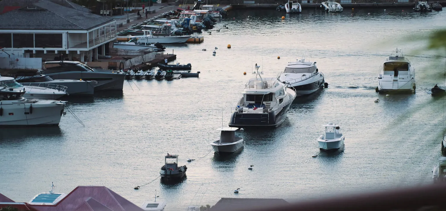 Bateaux à Saint-Barth