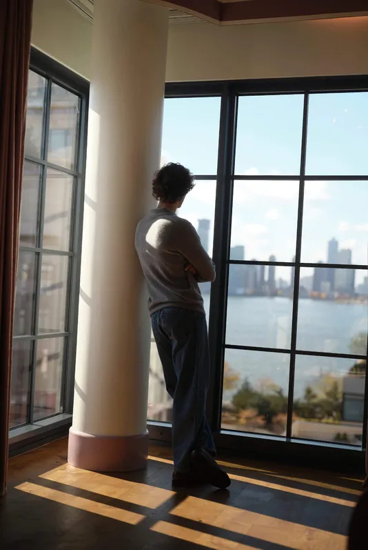 Chambre avec vue sur l'Hudson au Fouquet's New York