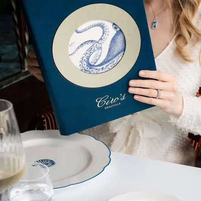 La carte au Ciro's Deauville