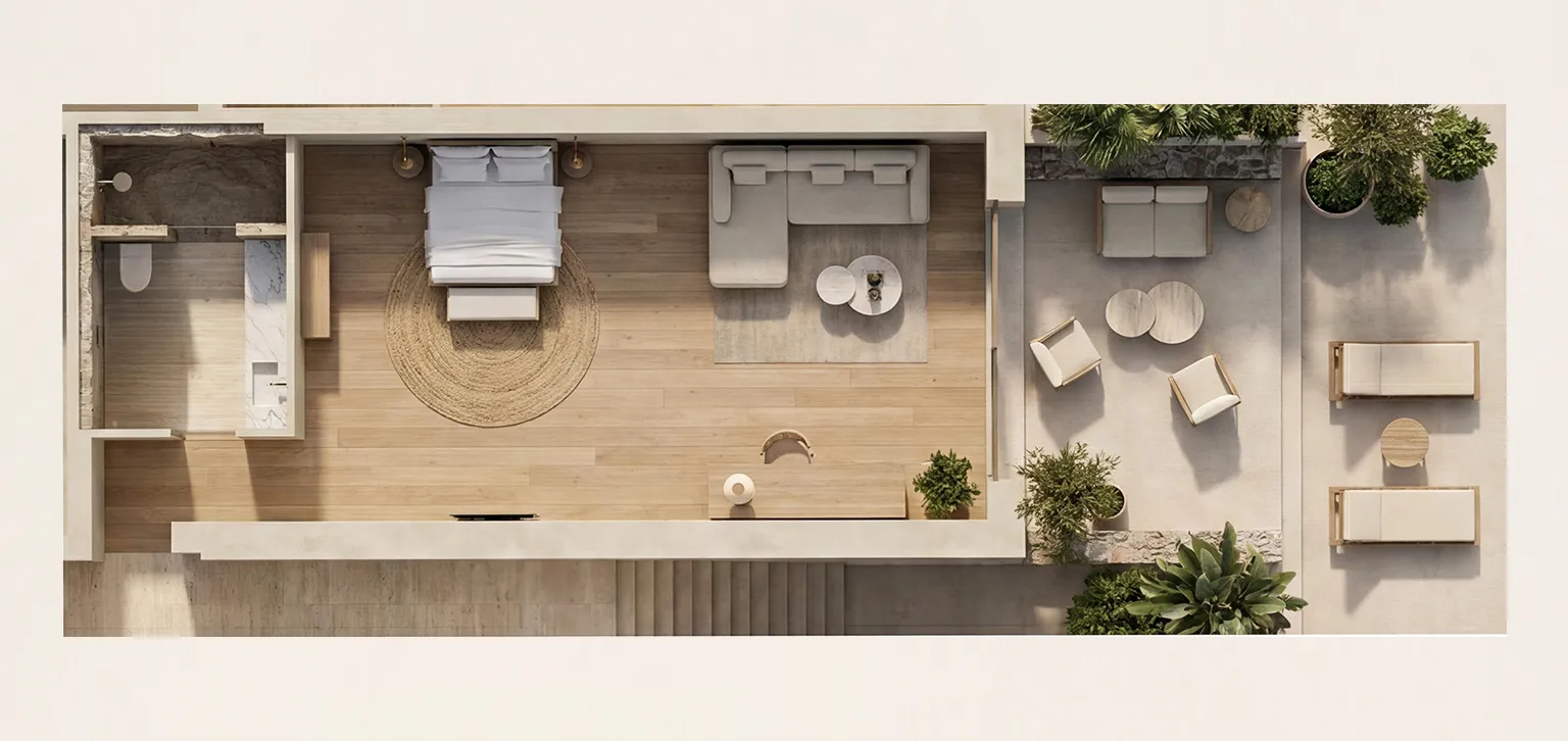 Bungalow Prestige Terrasse